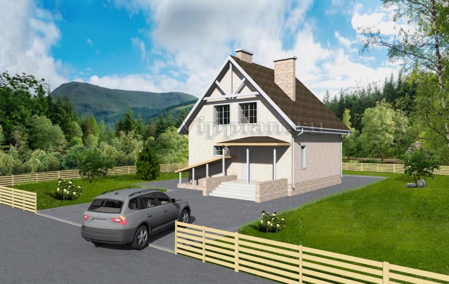 Дом с мансардой и подвалом